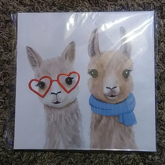 Llama's Canvas Home Decor - Picture 1 of 4